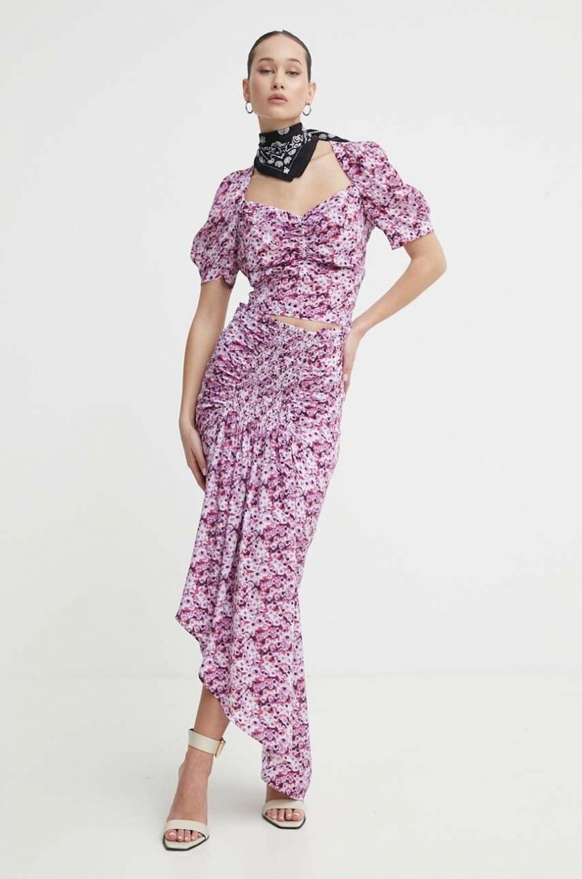 Sukňa s prímesou hodvábu IRO