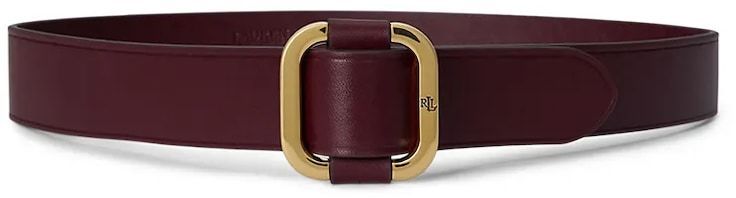Kožený opasok Lauren Ralph Lauren