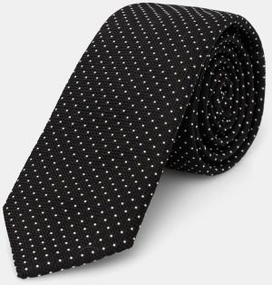 Kravata s prídavkom hodvábu HUGO Tie cm 6