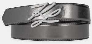 Obojstranný kožený opasok Karl Lagerfeld