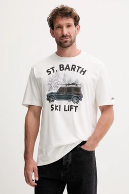 Bavlnené tričko MC2 Saint Barth