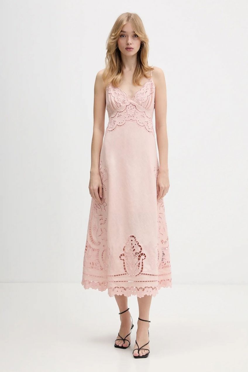 Ľanové šaty Farm Rio