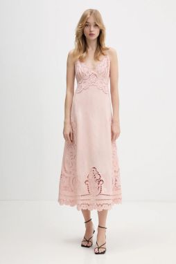 Ľanové šaty Farm Rio