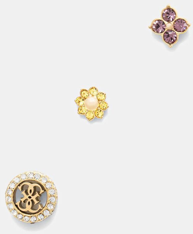 Náušnice Guess SECRET GARDEN 3-pak