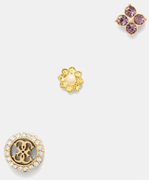 Náušnice Guess SECRET GARDEN 3-pak