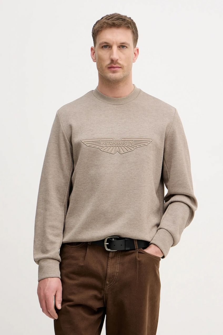 Mikina s prímesou vlny BOSS C-Soleri 242_AM