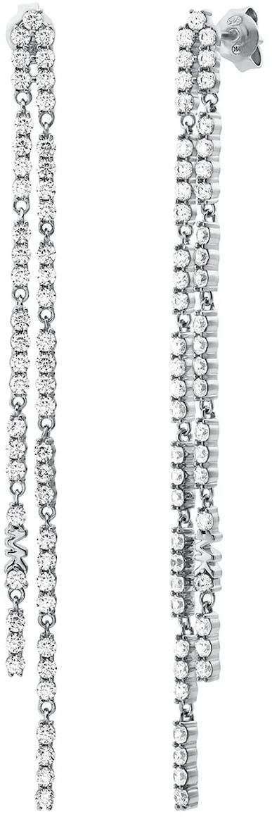 Strieborné náušnice Michael Kors