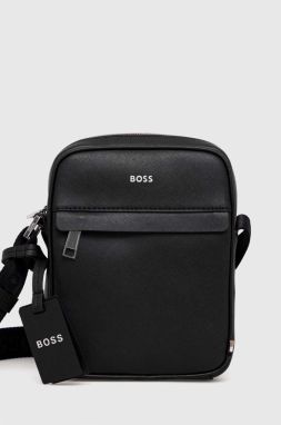Kožená taška BOSS Zair_NS zip