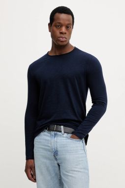 Bavlnené tričko s dlhým rukávom United Colors of Benetton