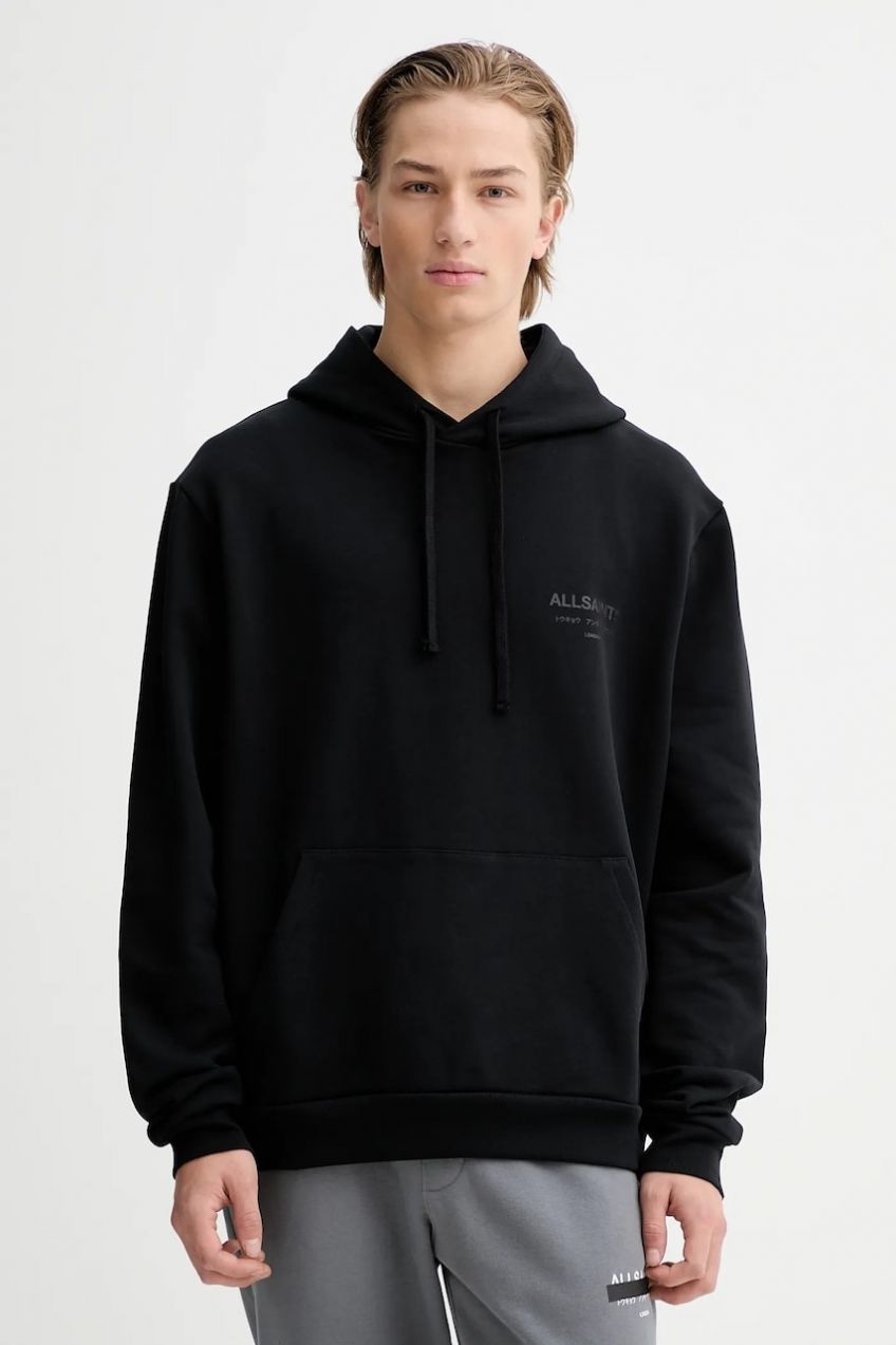Bavlnená mikina AllSaints UNDERGROUND