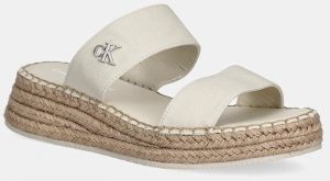 Šľapky Calvin Klein Jeans SPORTY ROPE MG LTH WEBBING