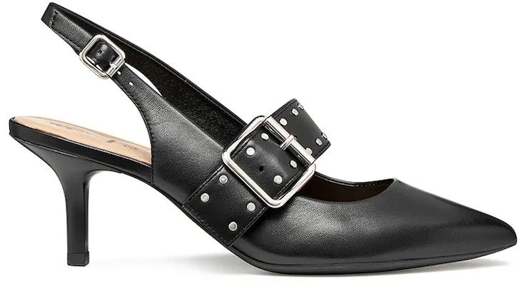 Kožené lodičky Geox D KLEOPY