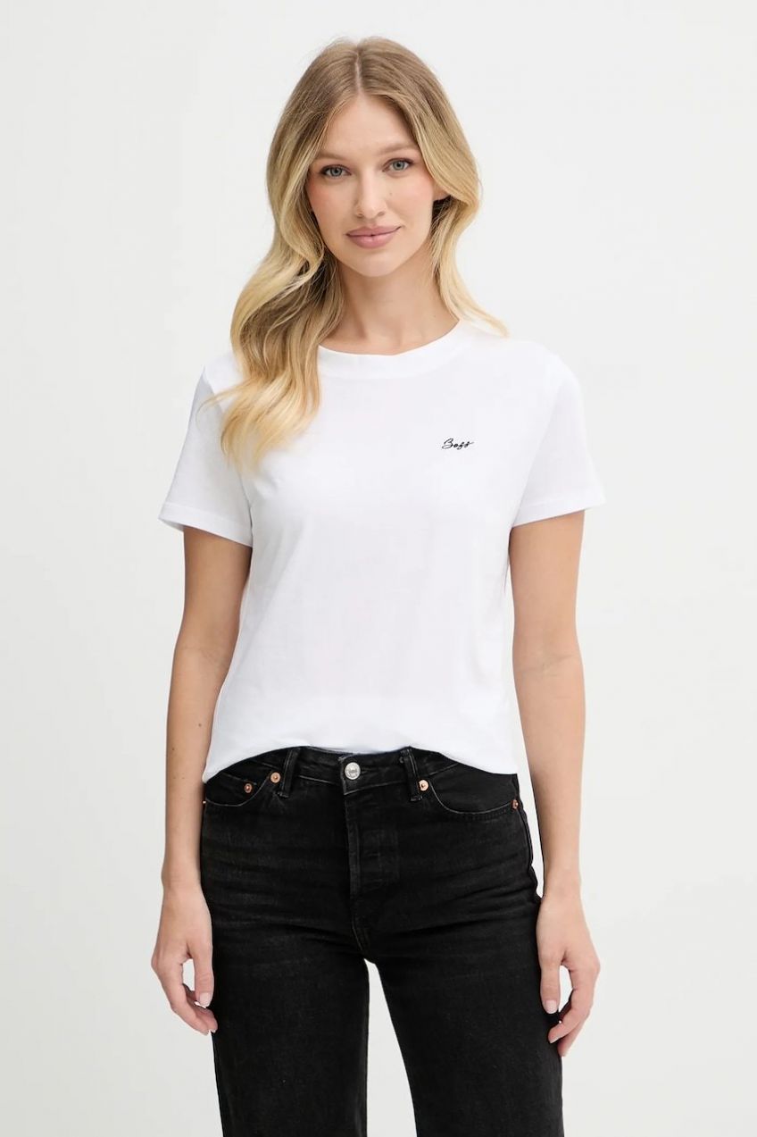 Bavlnené tričko BOSS Orange C_Esogo_HW