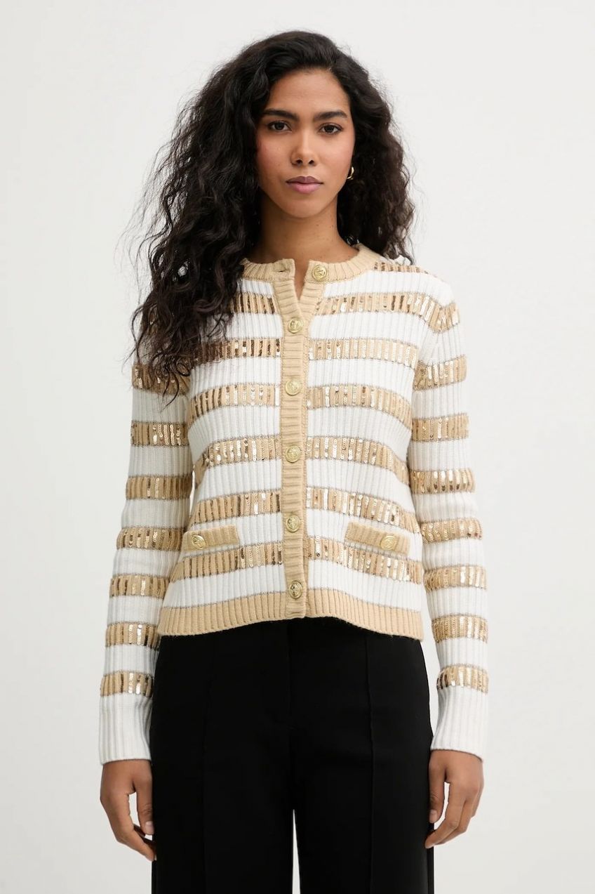 Kardigan s prímesou vlny Marciano by Guess MARTHA