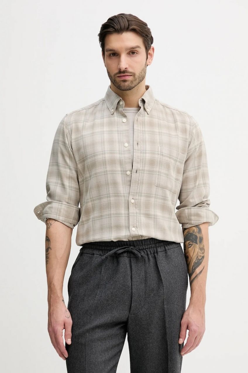 Bavlnená košeľa BOSS Orange Rickert_M