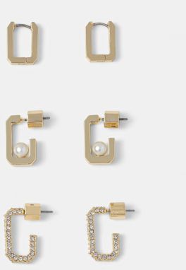 Náušnice AllSaints 3-pak