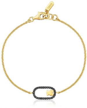 Pozlátený náramok Tous