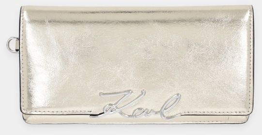 Kožená peňaženka Karl Lagerfeld K/SIGNATURE