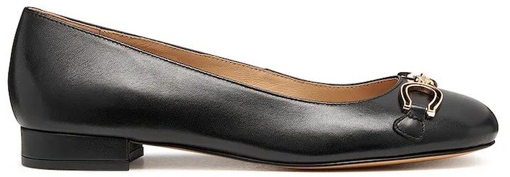 Kožené balerínky Geox D VIRNILISA B