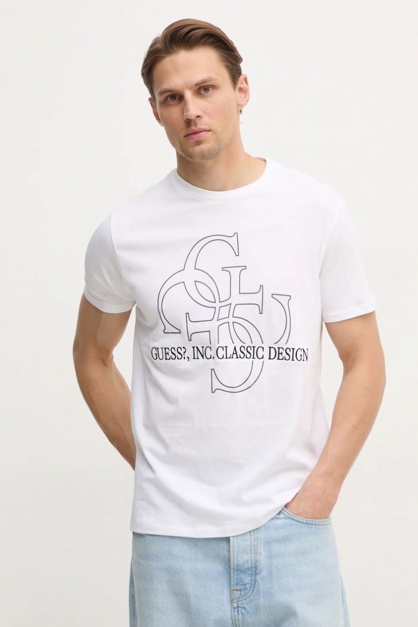 Bavlnené tričko Guess