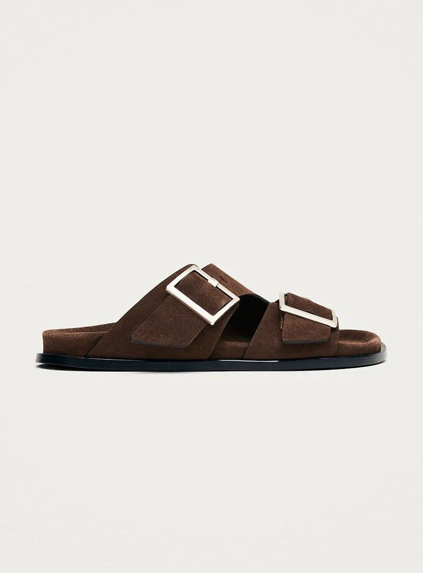 Semišové šľapky Alohas Alba