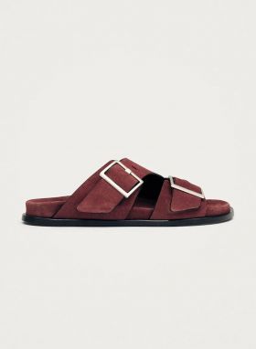 Semišové šľapky Alohas Alba