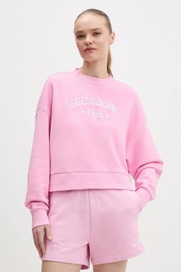 Bavlnená mikina Guess Jeans