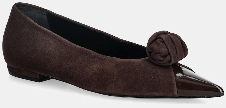 Semišové baleríny Rotate