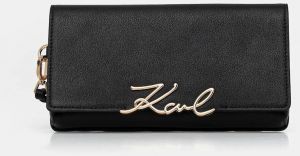 Kožená peňaženka Karl Lagerfeld K/SIGNATURE