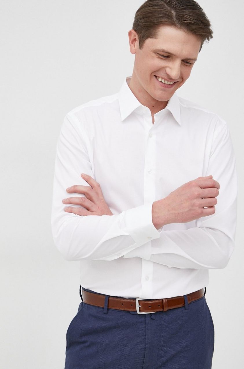 Košeľa BOSS H-HANK-kent-C1-214