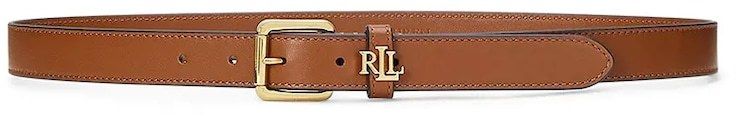 Kožený opasok Lauren Ralph Lauren