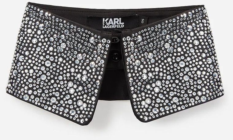 Ozdobný golier Karl Lagerfeld