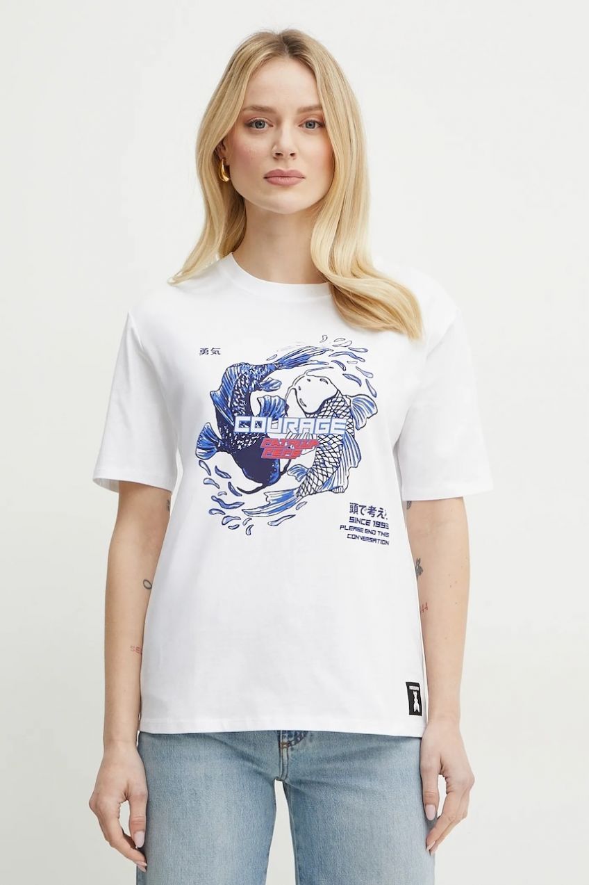 Bavlnené tričko Patrizia Pepe