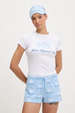 Pyžamový komplet Juicy Couture JUICY SLEEPOVER CLUB SHORT PYJAMA SET