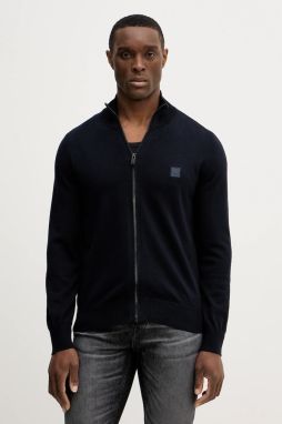 Kardigán s prímesou kašmíru BOSS Orange Kanozip_S