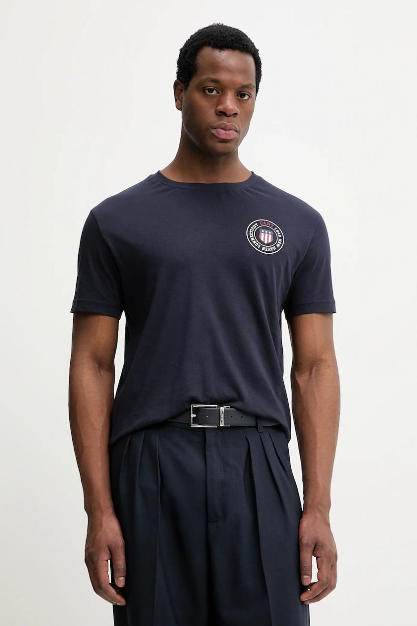 Bavlnené tričko Gant