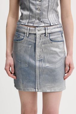 Rifľová sukňa Karl Lagerfeld Jeans