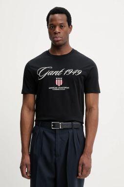 Bavlnené tričko Gant