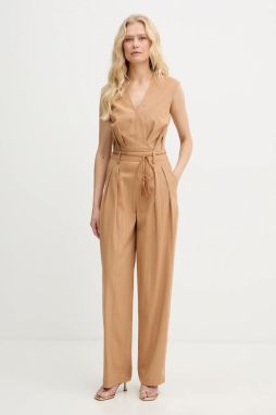 Kombinéza s prímesou ľanu Twinset