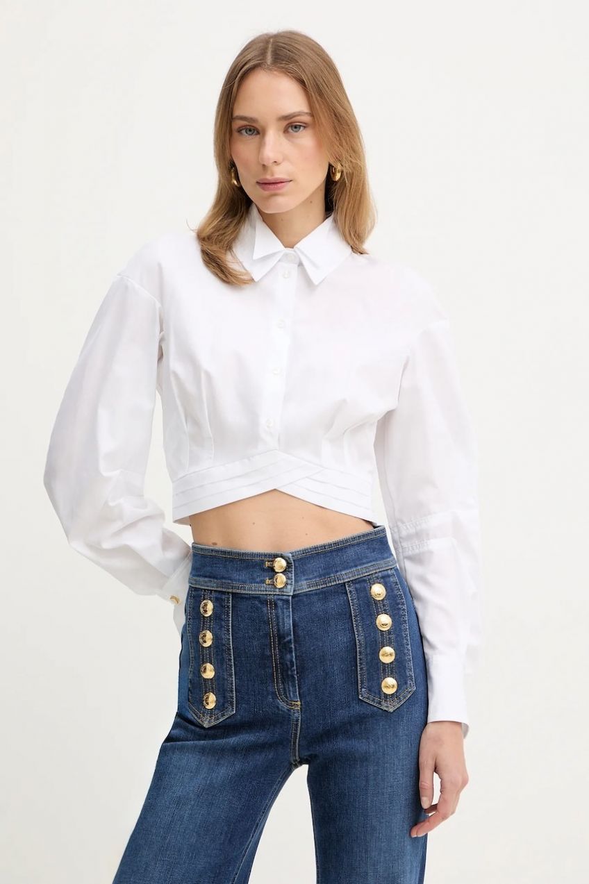 Bavlnená blúzka Elisabetta Franchi