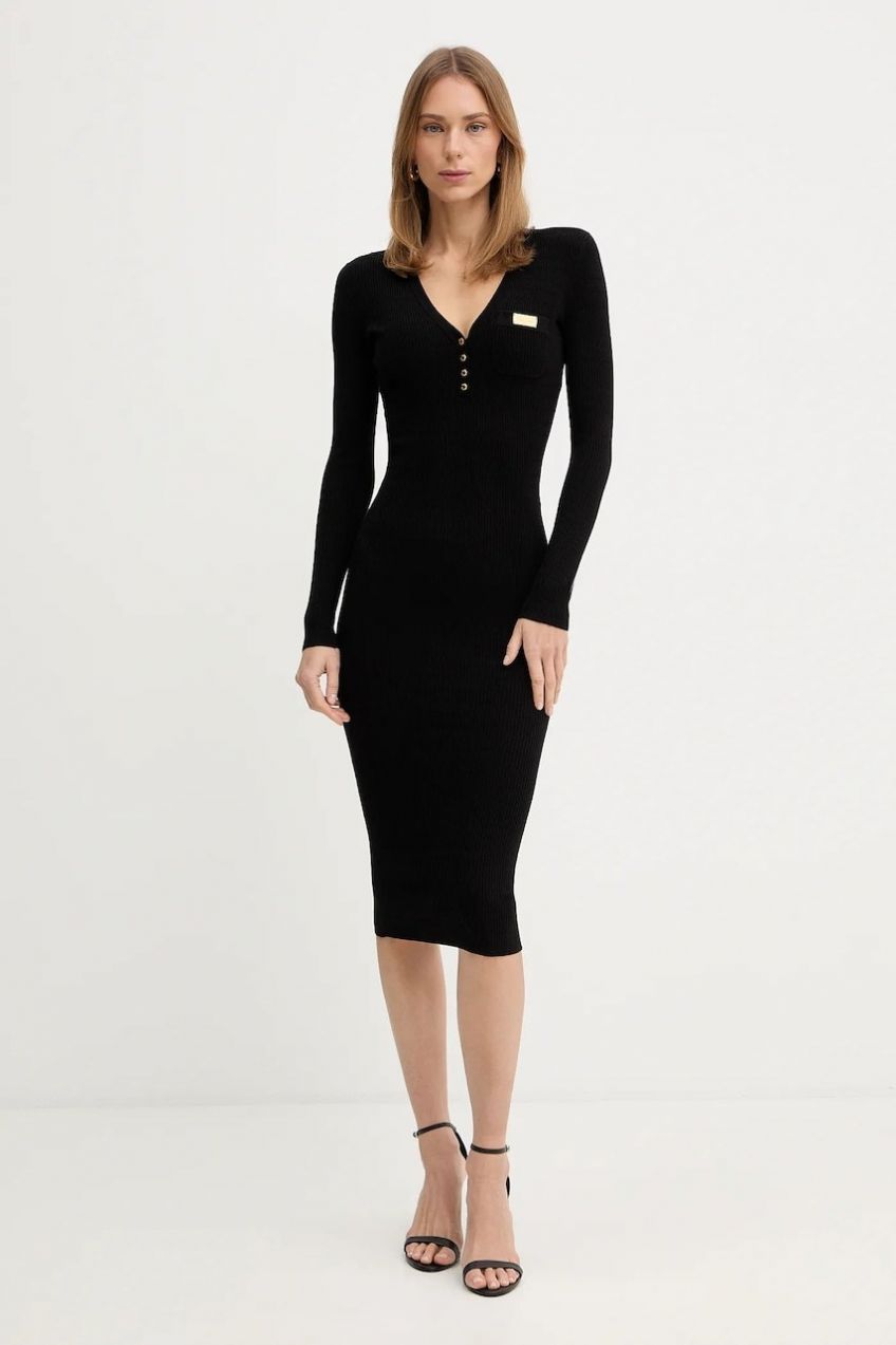 Šaty s prímesou hodvábu Elisabetta Franchi