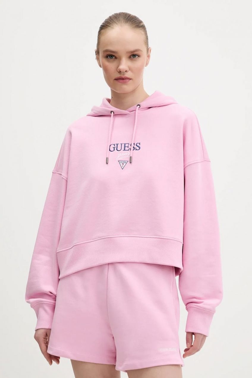 Bavlnená mikina Guess Jeans