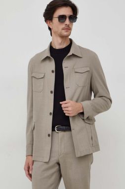 Vlnená košeľa Michael Kors