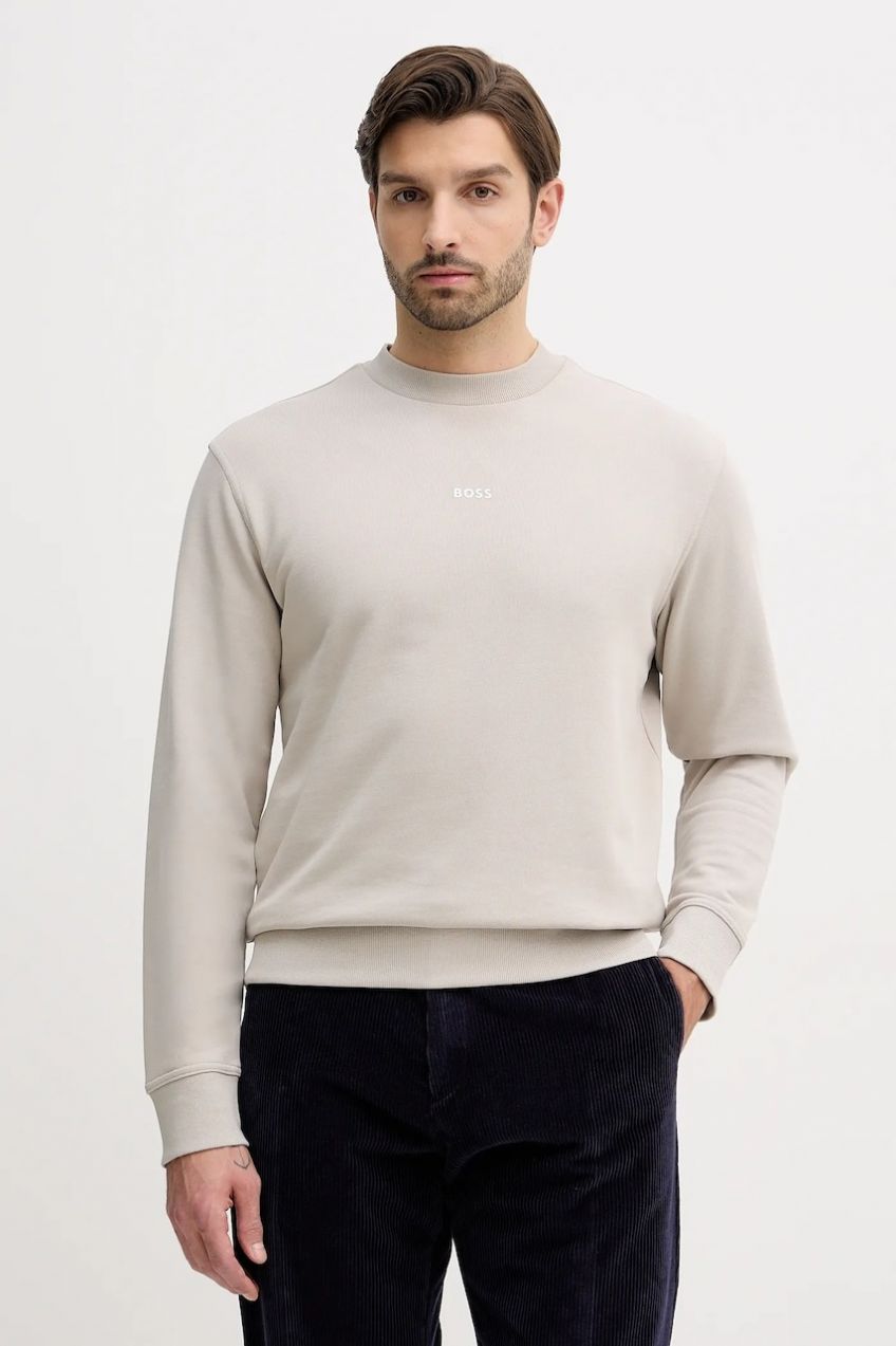 Bavlnená mikina BOSS Orange WeSmallcrew