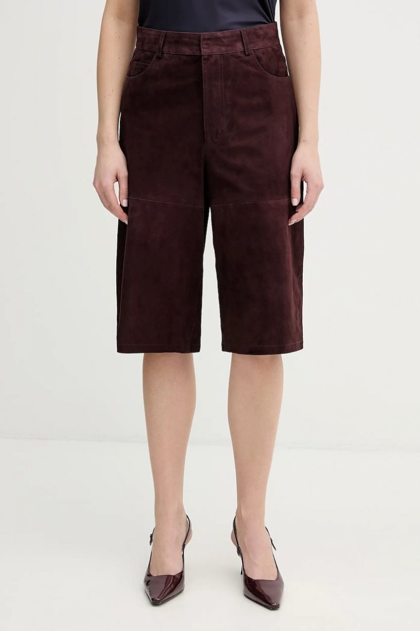 Semišové šortky Marella SCOGLIO