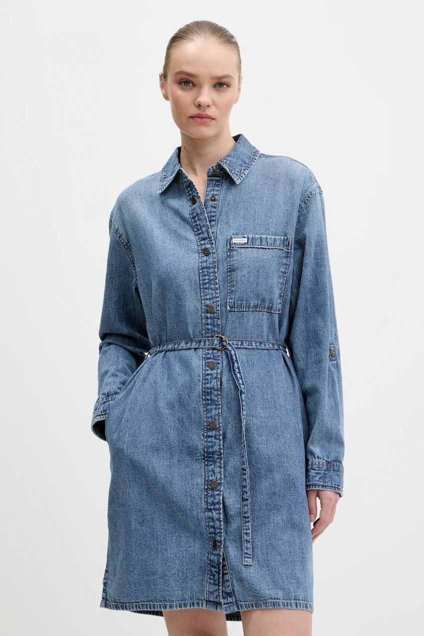 Bavlnené šaty Guess Jeans