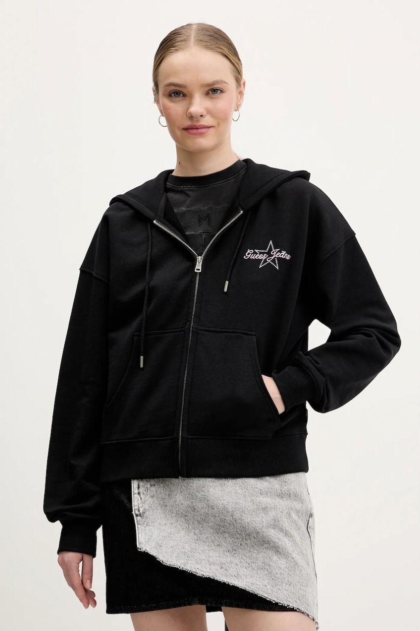 Bavlnená mikina Guess Jeans