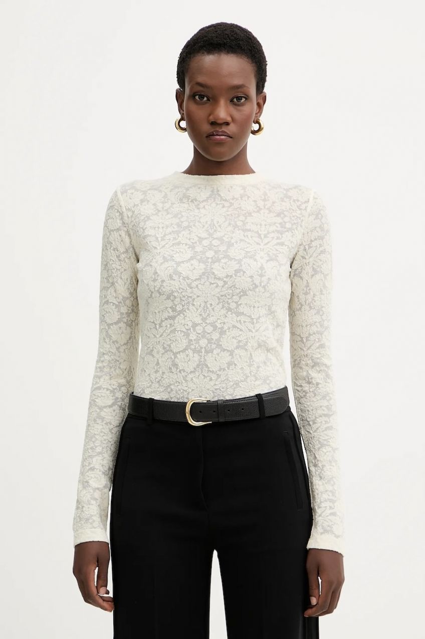 Blúzka s prímesou vlny Pinko