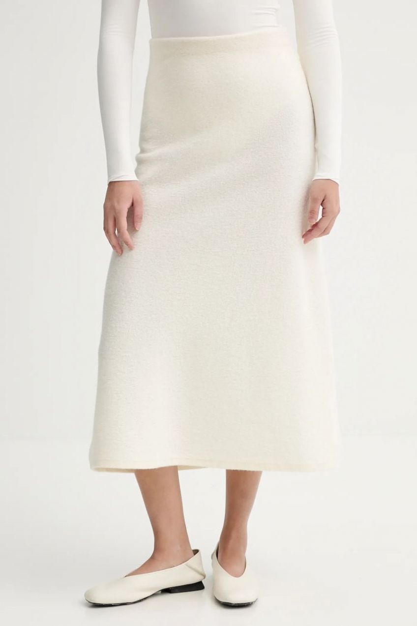 Vlnená sukňa Calvin Klein