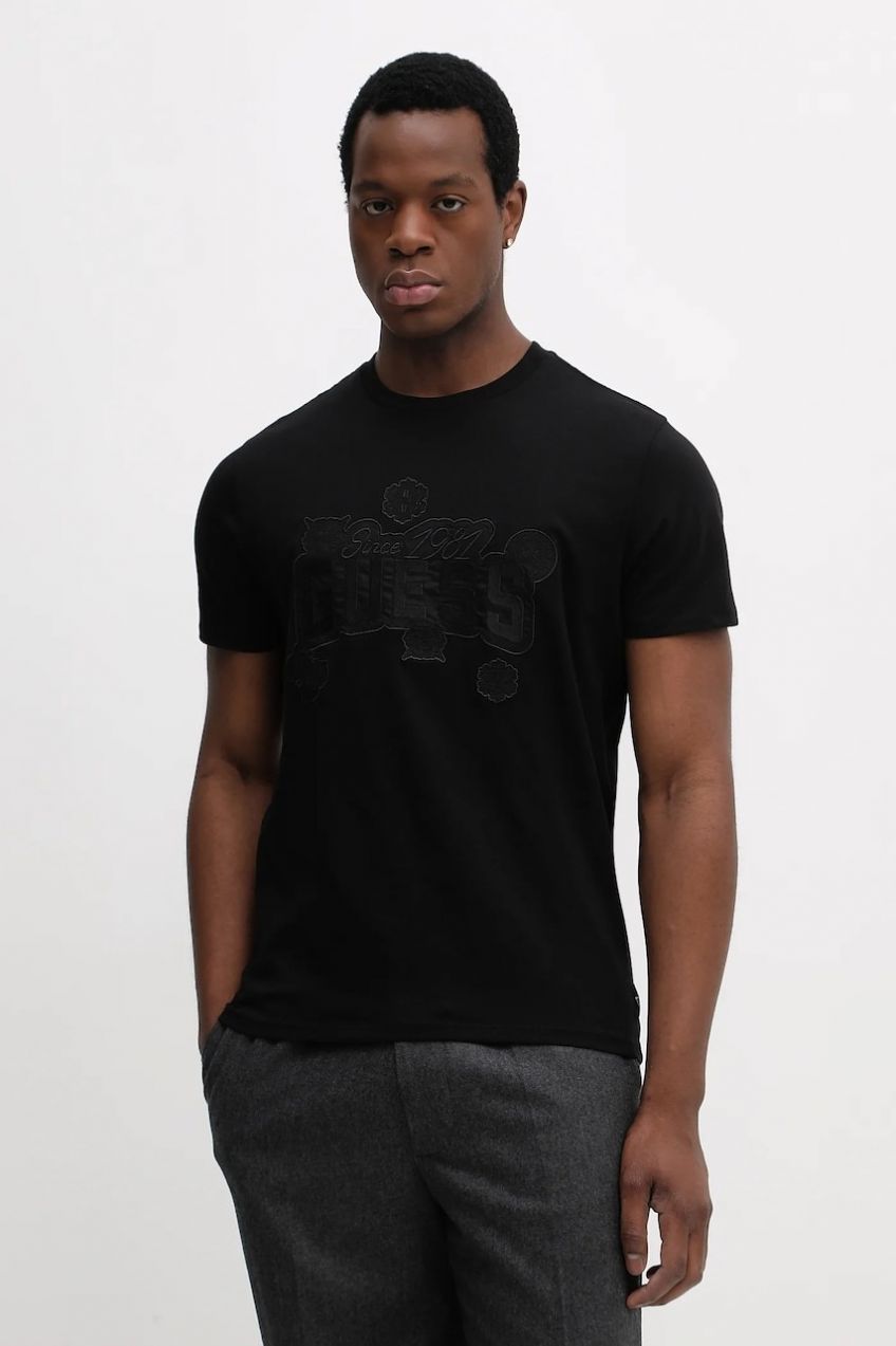 Bavlnené tričko Guess